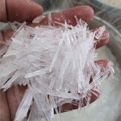 Calidad  99.5% L Dl Pure Menthol Crystals CAS 89-78-1 Natural Food Additive fábrica