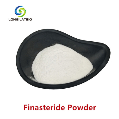 Polvo de finasterida de alta pureza de grado farmacéutico de 99% de pureza para el crecimiento del cabello masculino