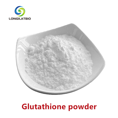 Materia prima para blanqueamiento de la piel L-glutatión reducido CAS 70-18-8 Glutatión de grado alimenticio