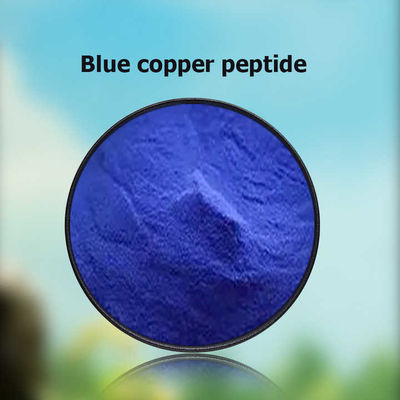 Precio bueno Grado cosmético Copper Tripeptide 1 Tripeptido de cobre antienvejecimiento CAS 49557-75-7