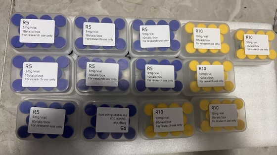 Péptido para la pérdida de peso Retatrutida 10 mg 20 mg Vial Péptidos de pureza 99%