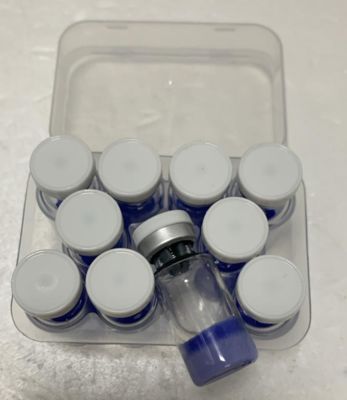 Materia prima para el cuidado de la piel CAS 49557-75-7 Peptido cosmético de cobre azul Copper Tripeptide 1 / Ahk-Cu