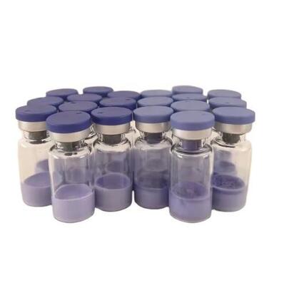 GHK-Cu de alta pureza en polvo de péptido de cobre para la investigación cosmética. Ingrediente tripéptido-1 de cobre. Compuesto de péptido azul estable. Pureza ≥99%.