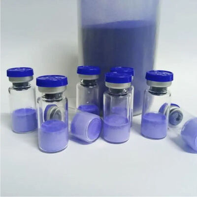 Copper Tripeptide 1 en polvo de péptido de cobre de grado cosmético con alta pureza ≥99% para investigación sobre reparación de la piel antienvejecimiento