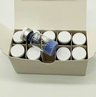 Copper Tripeptide 1 de alta pureza en polvo de péptido de cobre para investigación avanzada de cuidado de la piel, tripéptido de cobre-1 materia prima cosmética, complejo de péptido azul estable, ≥99%