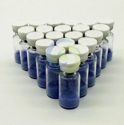 Polvo de péptido GHK-Cu de alta pureza con estructura estable y pureza ≥99% para investigación de producción de colágeno