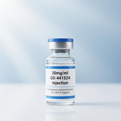 20 mg/ ml GS-441524 Solución antiviral veterinaria para inyección de 7 ml para apoyo de la FIP en gatos
