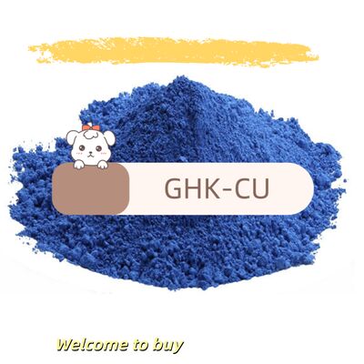 Estructura molecular estable Copper Tripeptide 1 Peptido de cobre en polvo para reparación de la piel antienvejecimiento y formulaciones solubles en agua