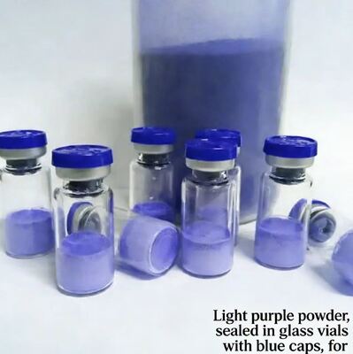 Viales Premium de Péptido de Cobre GHK-Cu Liofilizado 100mg para Investigación Cosmética Antienvejecimiento