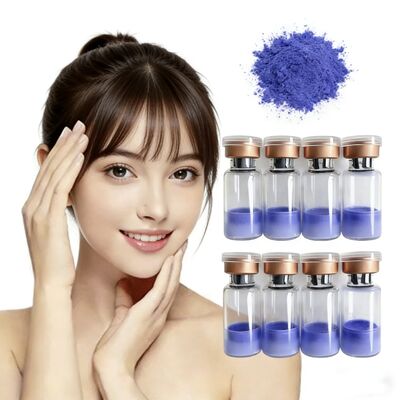 Viales Premium de Péptido de Cobre Copper Tripeptide 1 Liofilizado 100mg para Investigación Cosmética Antienvejecimiento