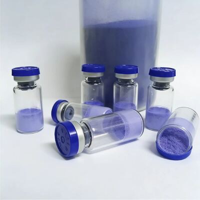 Péptido de cobre de grado cosmético Copper Tripeptide 1 100 mg Vial liofilizado para el desarrollo de fórmulas antienvejecimiento