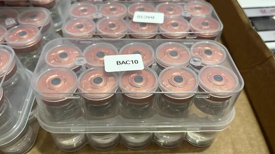 Solución bacteriostática para inyección con agua 3 ml 10 ml Para reconstitución de péptidos