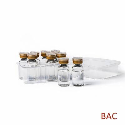 Agua Bac Estéril para Reconstitución de MT2 NAD+ Snap-8 Solución Líquida Clara de Alta Pureza para Laboratorio