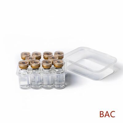 Agua de Bac estéril para Semax Snap-8 NAD+ Reconstitución Solución de investigación clara de alta pureza