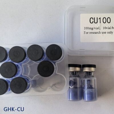 Péptido de cobre de alta pureza GHK-Cu para investigación cosmética.