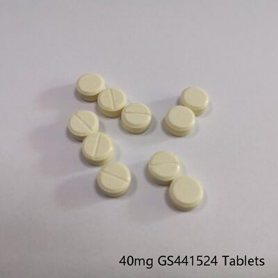 Veterinaria GS-441524 40 mg comprimidos para el apoyo FIP de los gatos Formula oral antiviral Estable administración diaria