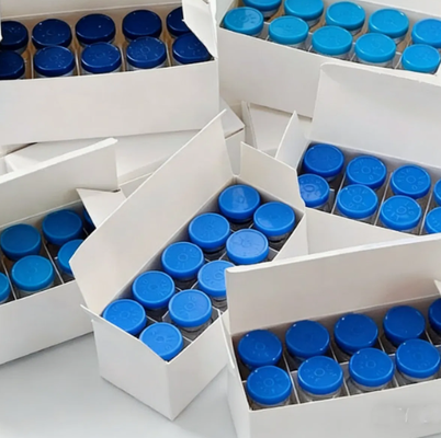 Viales liofilizados de GHK-Cu de alta pureza, péptido de cobre de 50 mg y 100 mg para investigación cosmética