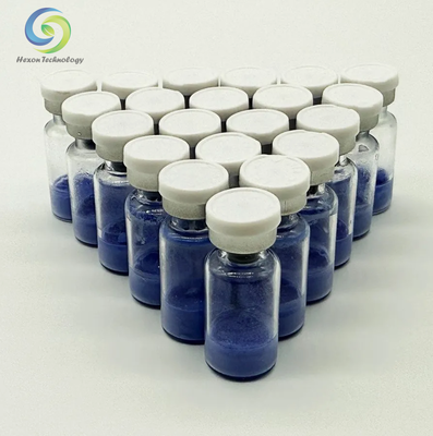 Copper Tripeptide 1 Peptido de cobre liofilizado en polvo 100 mg Vial de investigación cosmética