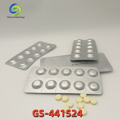 Grado de laboratorio GS-441524 Comprimidos 20 mg 40 mg 50 mg 60 mg Fórmula veterinaria oral para el FIP de gato