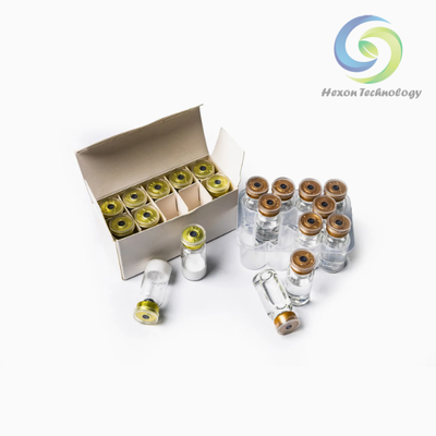 Agua bacteriostática estándar 3ml 10ml x10 Vial Caja de investigación Peptido Suministro de disolvente