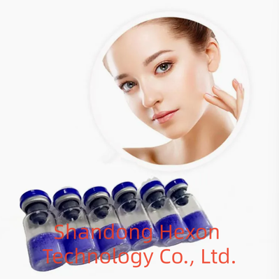 99% de pureza GHK-Cu péptido de cobre 100 mg x10 Vial Caja CAS 89030-95-5 Investigación