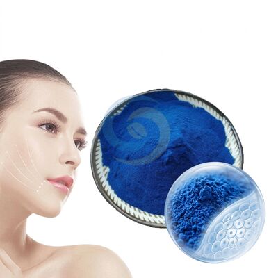 Polvo de Péptido de Cobre Copper Tripeptide 1 de Alta Pureza para Formulaciones Antienvejecimiento y Reparación de la Piel